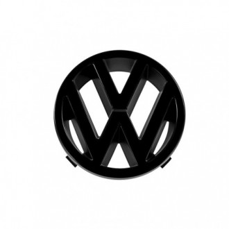 Insigne VW avant noir - 125mm (Original)