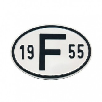 Plaquette F 1955