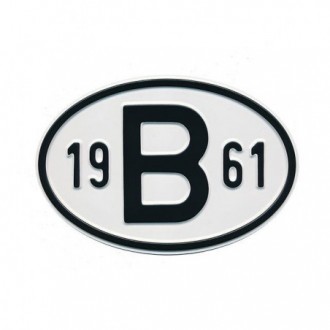Plaquette B 1961