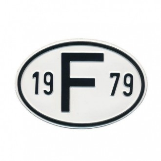 Plaquette F 1979