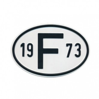 Plaquette F 1973