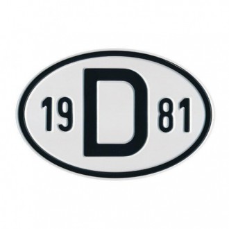 Plaquette D 1981