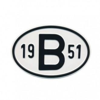 Plaquette B 1951