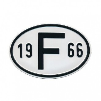 Plaquette F 1966