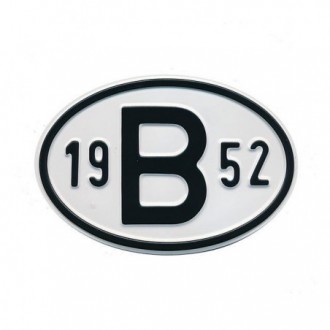 Plaquette B 1952