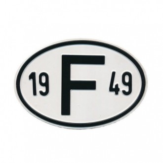 Plaquette F 1949