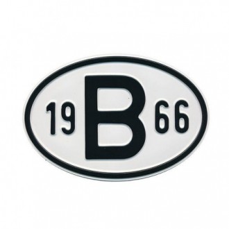 Plaquette B 1966