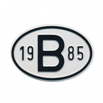 Plaquette B 1985