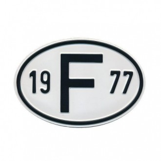Plaquette F 1977