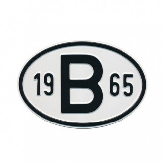 Plaquette B 1965