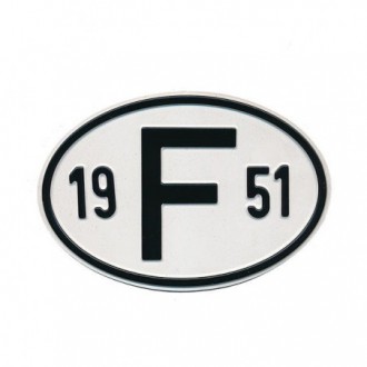 Plaquette F 1951