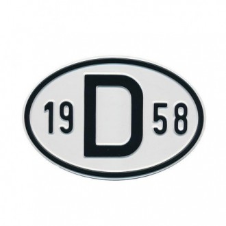 Plaquette D 1958