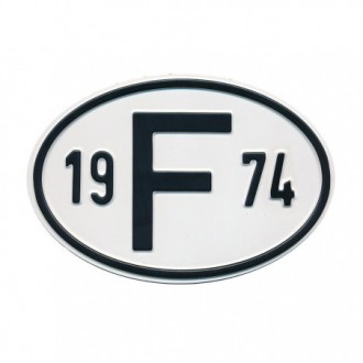 Plaquette F 1974