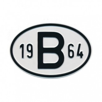 Plaquette B 1964