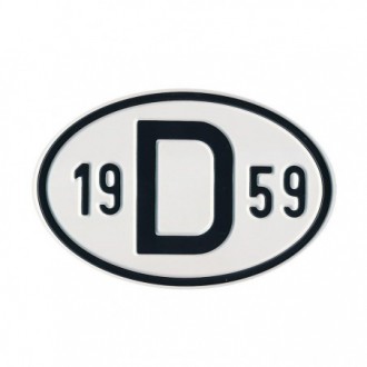 Plaquette D 1959