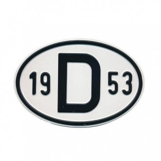 Plaquette D 1953