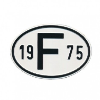 Plaquette F 1975
