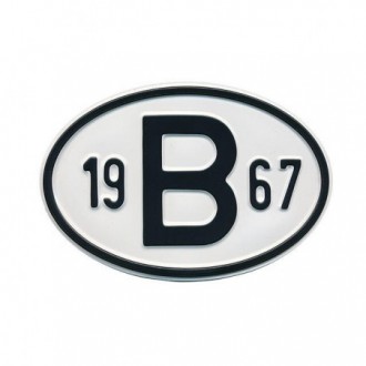 Plaquette B 1967