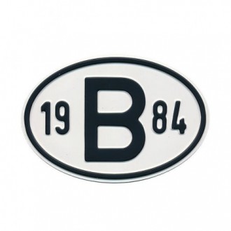 Plaquette B 1984