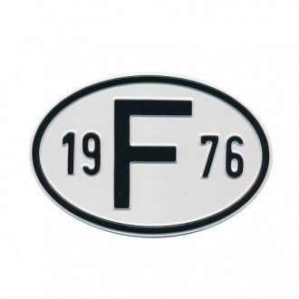 Plaquette F 1976