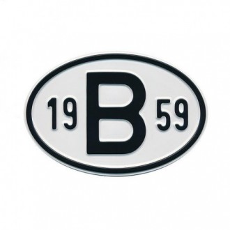 Plaquette B 1959