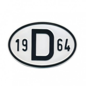 Plaquette D 1964