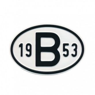 Plaquette B 1953