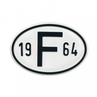 Plaquette F 1964