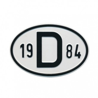 Plaquette D 1984