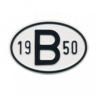 Plaquette B 1950