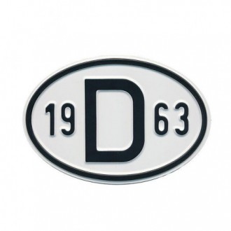 Plaquette D 1963