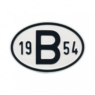Plaquette B 1954