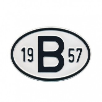 Plaquette B 1957