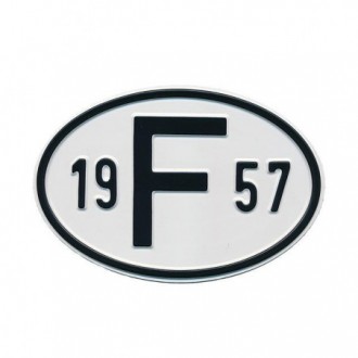 Plaquette F 1957