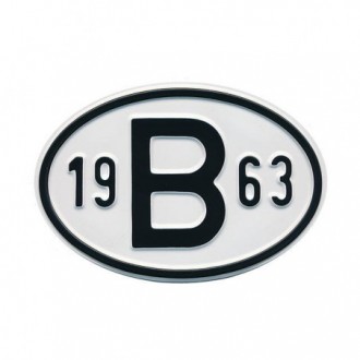 Plaquette B 1963