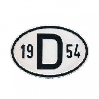 Plaquette D 1954