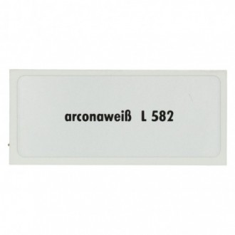 Sticker L 582, Arcona white