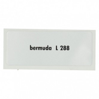 Sticker L 288, Bermuda Blue