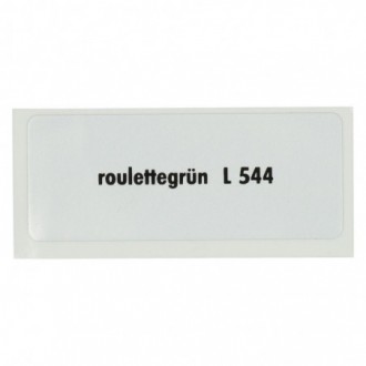 Sticker L 544, Roulette green