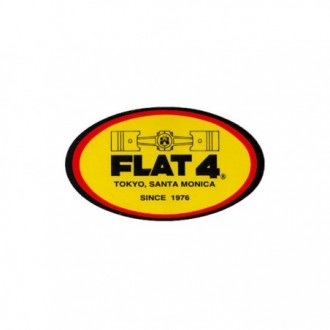 Sticker Flat-4, 3 pièces
