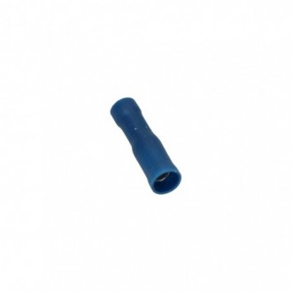 Connecteur bleu, rond féminin 4mm