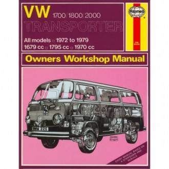 VW 1700/1800/2000 Transporter Manual, Anglais, J.H. Haynes
