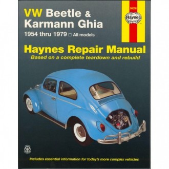 VW Beetle & Karmann Ghia Manual, Anglais, Freund Ken,...