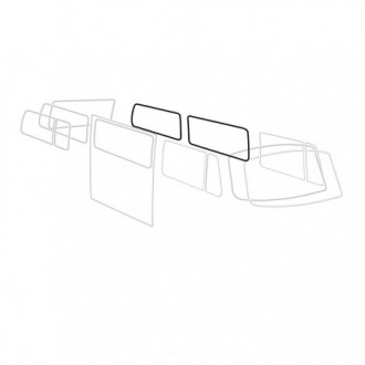 Joint fenêtre latérale 'Deluxe' (moulure plastique) TQ